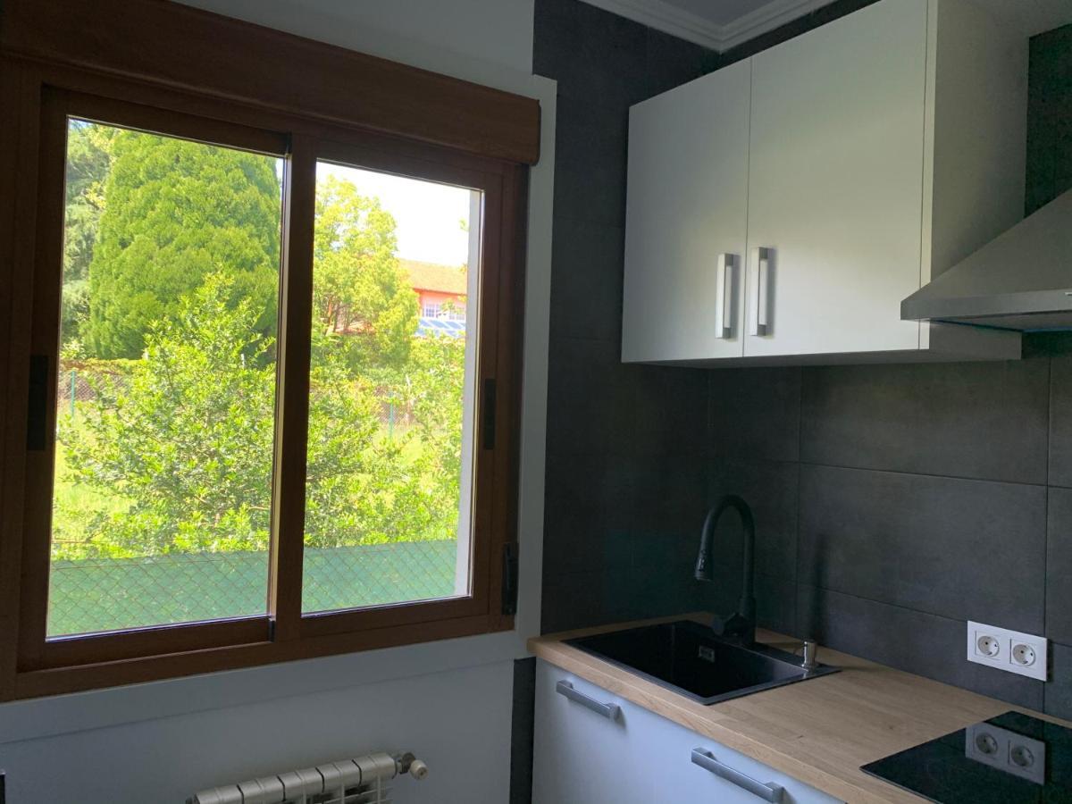 Apartament A Casa Vermella Con Jardin A 10 Minutos De Santiago De Compostela Ortono Zewnętrze zdjęcie