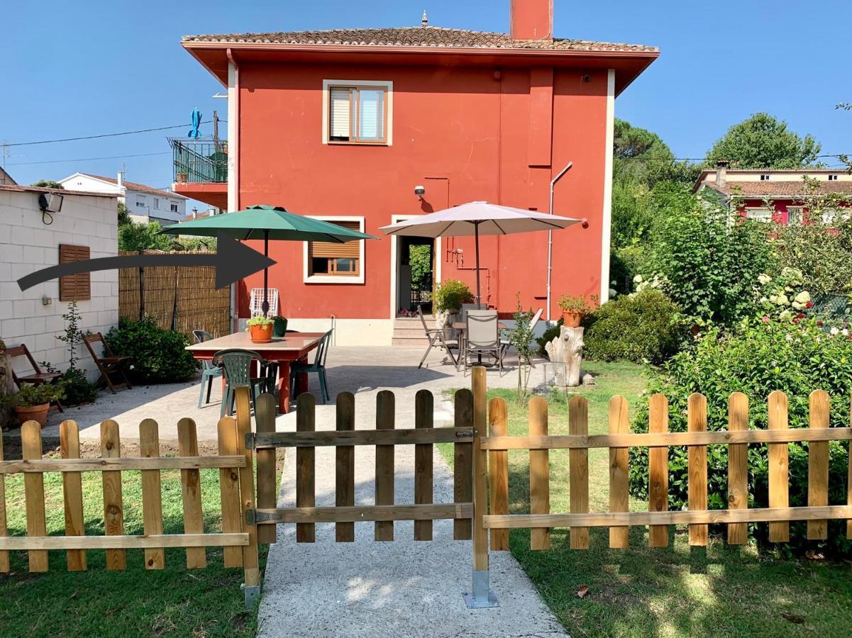 Apartament A Casa Vermella Con Jardin A 10 Minutos De Santiago De Compostela Ortono Zewnętrze zdjęcie