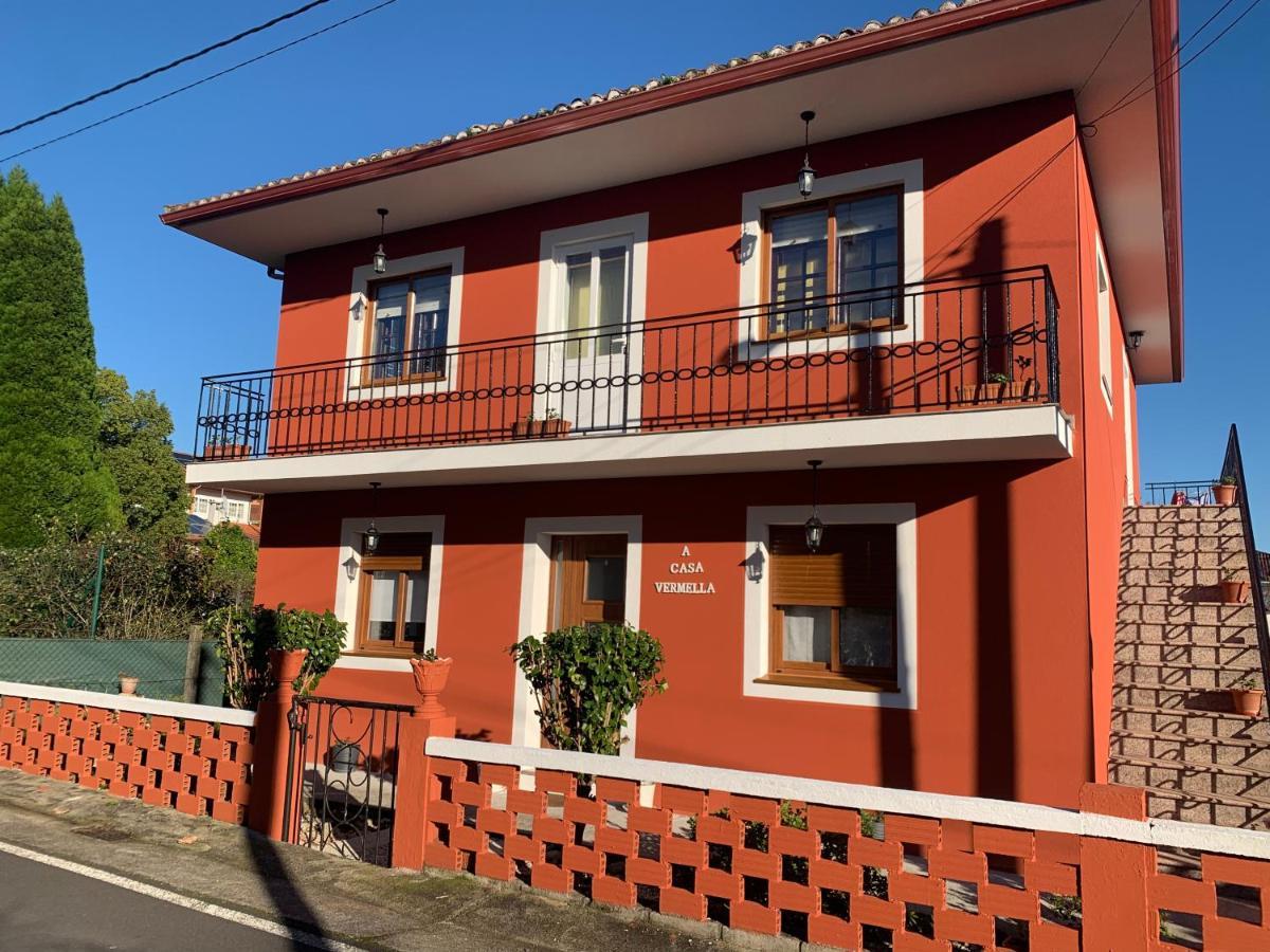 Apartament A Casa Vermella Con Jardin A 10 Minutos De Santiago De Compostela Ortono Zewnętrze zdjęcie