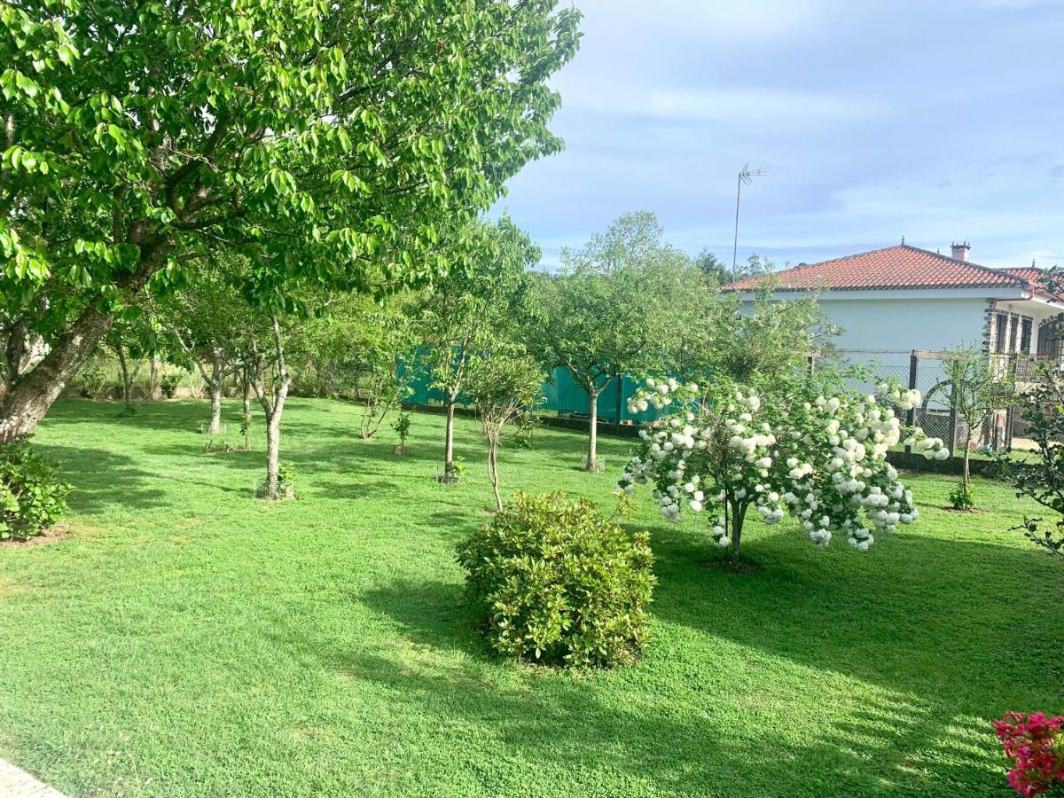 Apartament A Casa Vermella Con Jardin A 10 Minutos De Santiago De Compostela Ortono Zewnętrze zdjęcie